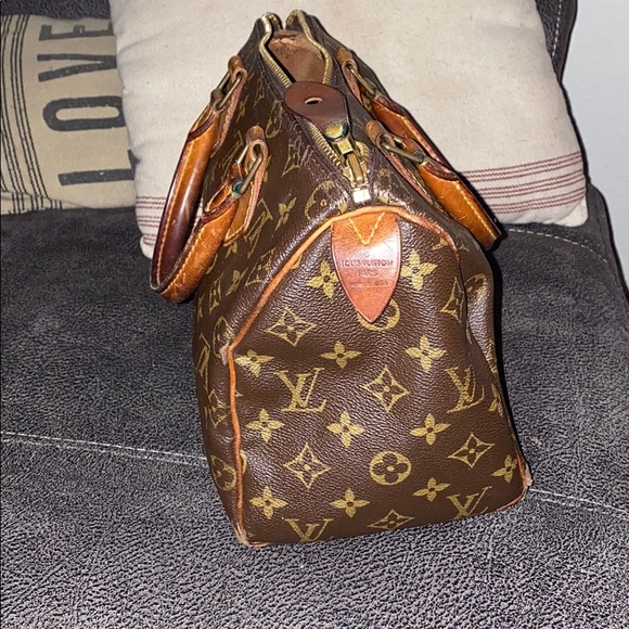 1950 Louis Vuitton speedy 25 VINTAGE - Picture 4 of 5